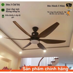 Quạt Trần Đèn 6 Cánh 8585