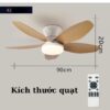 Quạt Trần Phòng Ngủ 5 Cánh ESU 5